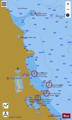 CHICAGO AND VICINITY PAGE 10 Marine Chart - Nautical Charts App