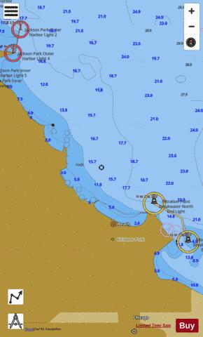 CHICAGO AND VICINITY PAGE 11 Marine Chart - Nautical Charts App