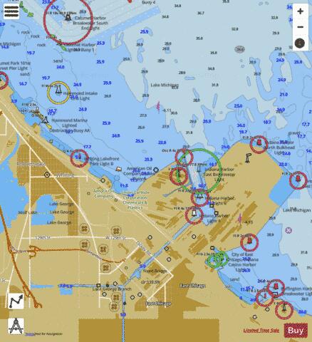 CHICAGO AND VICINITY PAGE 13 Marine Chart - Nautical Charts App
