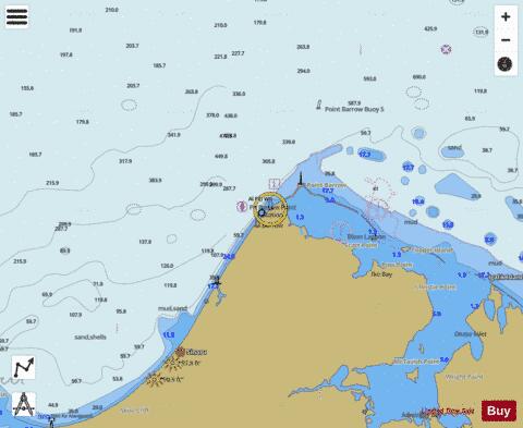 POINT BARROW AND VICINITY Marine Chart - Nautical Charts App