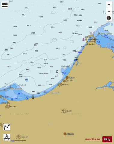 SKULL CLIFF AND VICINITY Marine Chart - Nautical Charts App