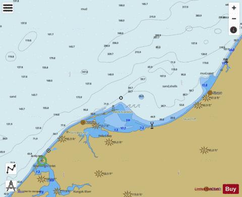 PEARD BAY AND APROACHES Marine Chart - Nautical Charts App