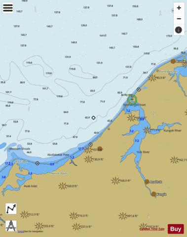 NOKOTLEK PT TO WAINWRIGHT INLET Marine Chart - Nautical Charts App
