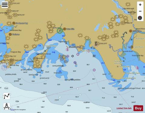 TOGIAK BAY AND WALRUS ISLANDS Marine Chart - Nautical Charts App