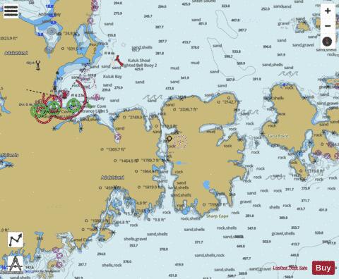 KULUK BAY AND APPROACHES Marine Chart - Nautical Charts App