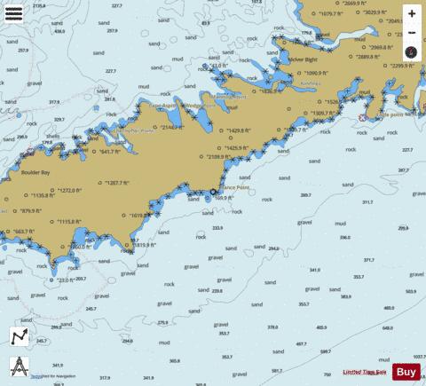 UNALASKA ISLAND  KULILIAK BAY TO SURVEYOR BAY Marine Chart - Nautical Charts App