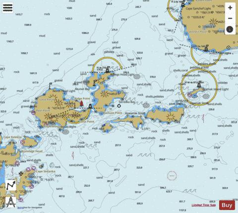 KRENITZIN ISLANDS Marine Chart - Nautical Charts App