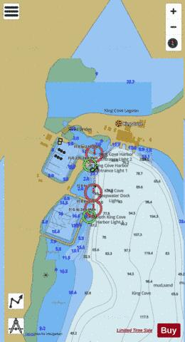 KING COVE HARBOR Marine Chart - Nautical Charts App