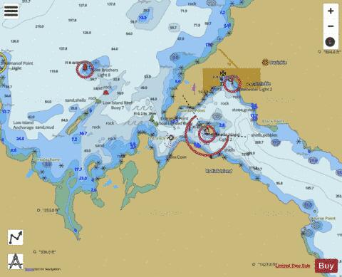 OUZINKIE HARBOR Marine Chart - Nautical Charts App
