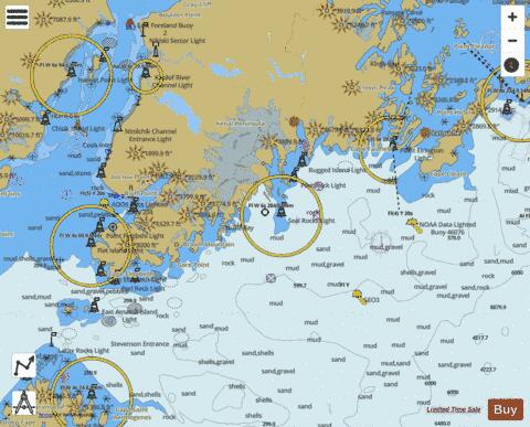 POINT ELRINGTON TO EAST CHUGACH ISL Marine Chart - Nautical Charts App