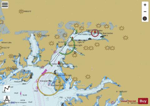 PRINCE WILLIAM SOUND VALDEZ ARM AND PORT VALDEZ Marine Chart - Nautical Charts App