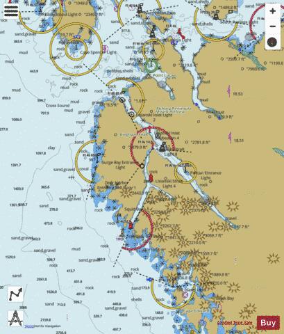 YAKOBI ISLAND AND LISIANSKI INLET Marine Chart - Nautical Charts App