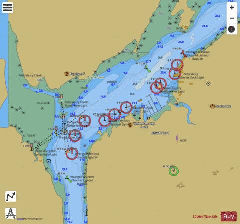 PETERSBURG Marine Chart - Nautical Charts App