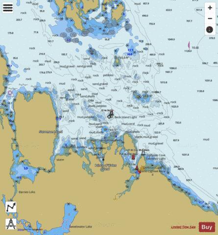 LAKE BAY AND APPROACHES  CLARENCE STRAIT Marine Chart - Nautical Charts App