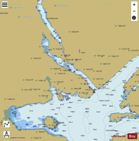YES BAY Marine Chart - Nautical Charts App
