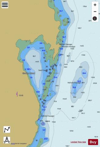 SEAL COVE Marine Chart - Nautical Charts App
