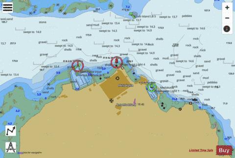 METLAKATLA HARBOR Marine Chart - Nautical Charts App