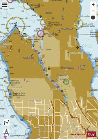 ELLIOTT BAY Marine Chart - Nautical Charts App