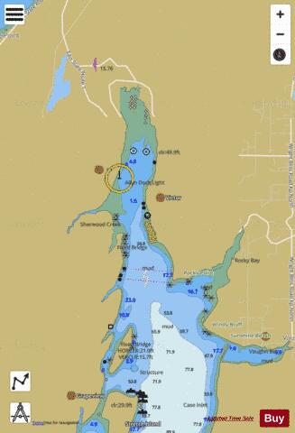 CASE INLET EXTENSION Marine Chart - Nautical Charts App