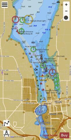 POSSESSION SOUND TO OLYMPIA Marine Chart - Nautical Charts App
