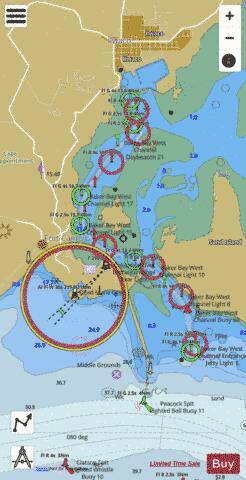 ILWACO HARBOR Marine Chart - Nautical Charts App