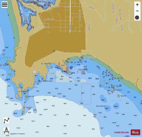 PORT ORFORD Marine Chart - Nautical Charts App