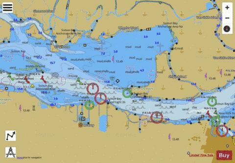 SUISUN BAY- CALIFORNIA Marine Chart - Nautical Charts App