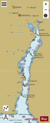 LAKE MEAD Marine Chart - Nautical Charts App