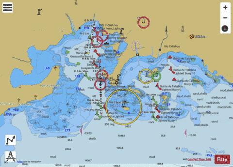BAHIA DE GUAYANILLA AND BAHIA DE TALLABOA Marine Chart - Nautical Charts App