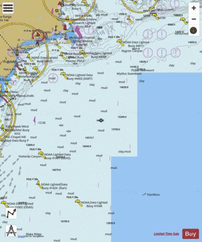 PLOTTING SHEET NEWPORT TO BERMUDA Marine Chart - Nautical Charts App