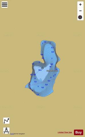 Campfire Lake depth contour Map - i-Boating App