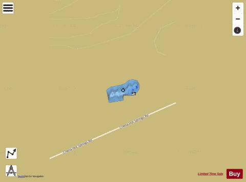 Chena Hot Springs Road depth contour Map - i-Boating App