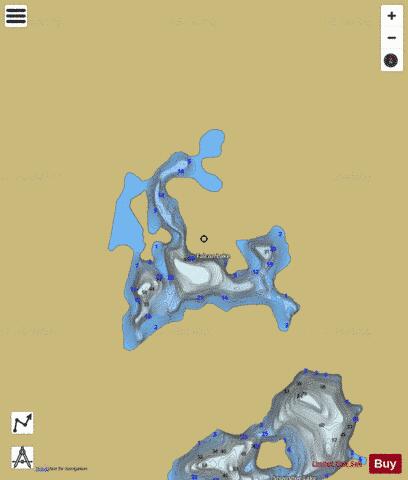 Falcon Lake depth contour Map - i-Boating App