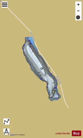 Jean Lake depth contour Map - i-Boating App