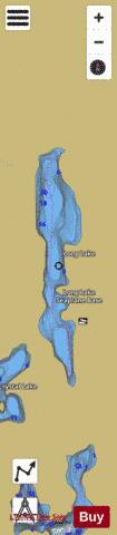 Long Lake  (Willow) depth contour Map - i-Boating App