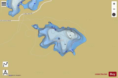 Marion Lake depth contour Map - i-Boating App