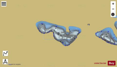 Matanuska Lake depth contour Map - i-Boating App