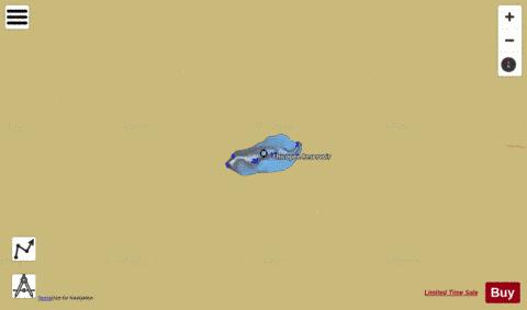 Chicopee Reservoir depth contour Map - i-Boating App