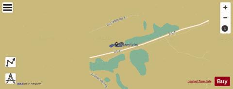 Central Lake ,Keweenaw depth contour Map - i-Boating App