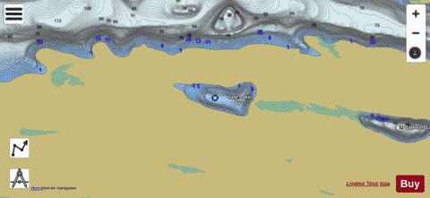 Vale Lake depth contour Map - i-Boating App