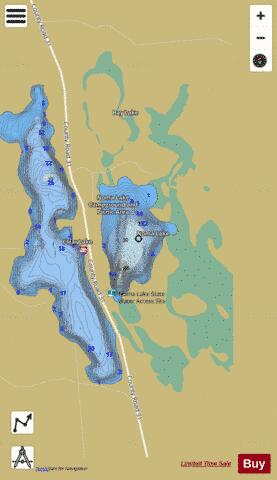 Noma Lake depth contour Map - i-Boating App