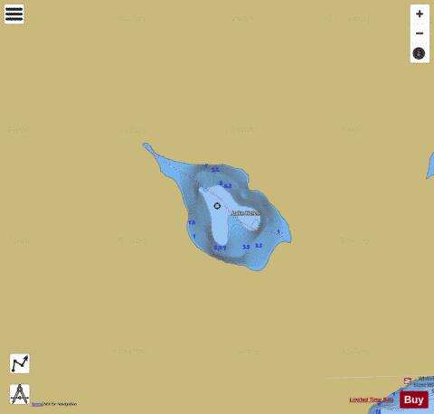 Lake Helen depth contour Map - i-Boating App