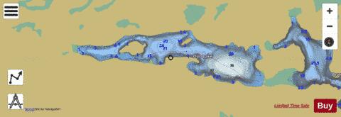 Oslo Lake depth contour Map - i-Boating App