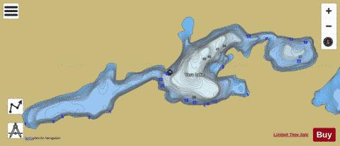 Lake Vera depth contour Map - i-Boating App