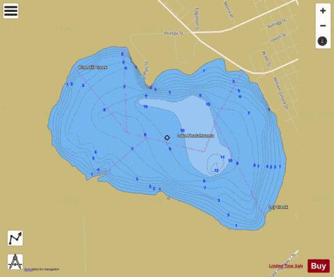 Lake Neatahwanta depth contour Map - i-Boating App