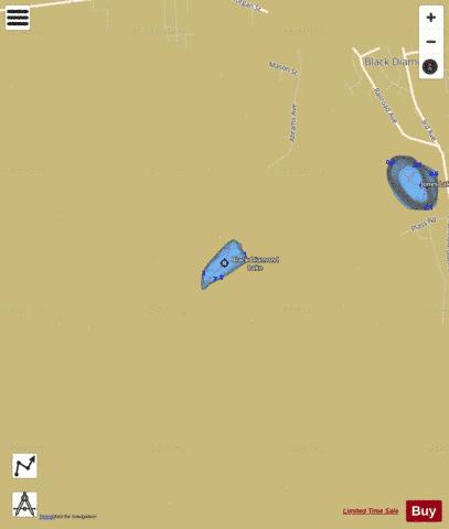 Black Diamond Lake,  King County depth contour Map - i-Boating App