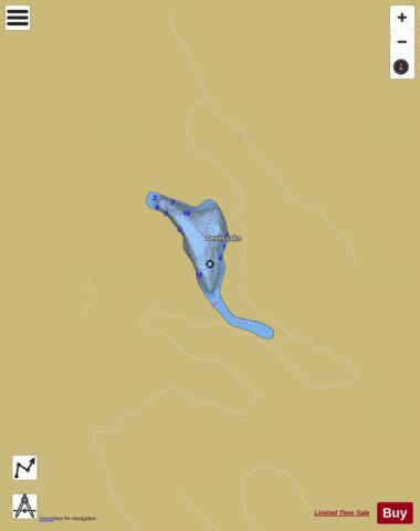 Devils Lake,  Skagit County depth contour Map - i-Boating App