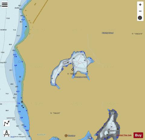 Horseshoe Lake,  San Juan County depth contour Map - i-Boating App