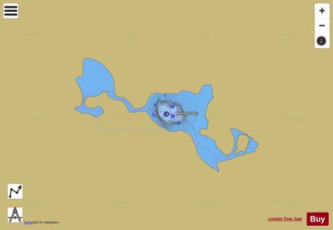 Kellogg Lake,  Snohomish County depth contour Map - i-Boating App