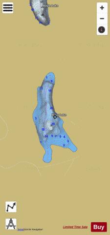 Klaus Lake,  King County depth contour Map - i-Boating App